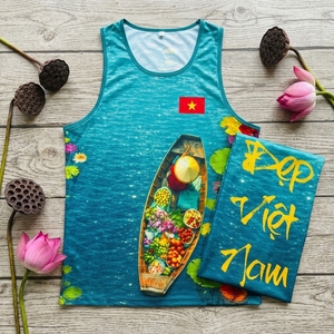 Custom Runner Tank Top OEM ODM Wholesale Quick Dry <b>Running</b> <b>Singlet</b> Manufacturer - Product Image 5