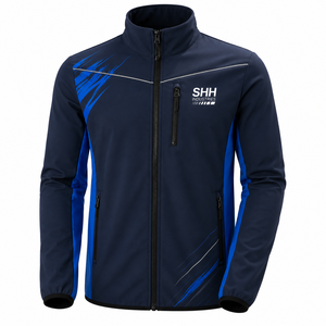 Chaqueta Softshell Personalizada para Hombre, Impermeable, Cortavientos, para Deportes al Aire Libre, con Cierre Completo, Cuello Alto, Logotipo OEM Impreso, Venta al Por Mayor, Ligera - Product Image 1