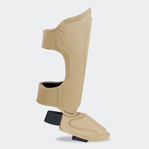 Protège-tibias personnalisés en cuir PU pour MMA, Muay Thai, Boxe et Kickboxing – Vente en gros - Product Image 2