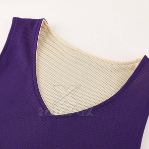 Maillot de basketball réversible à faible MOQ en polyester respirant et à séchage rapide, service OEM, couleurs et tailles personnalisées - Product Image 2