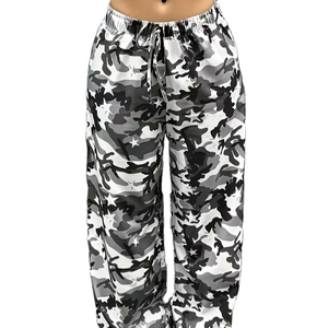 Pantalon Camouflage Homme Personnalisé en Polyester avec Braguette Zippée Coupe Large Style Urbain – Service OEM – Vente en Gros - Product Image 2