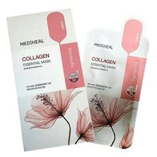 คอลลาเจน เอสเซนเชียล เฟซ มอยส์เจอร์ไรเซอร์ มาส์ก 10 แผ่น/ชิ้น ราคาพิเศษ ส่วนผสมเปปไทด์ - Product Image 1