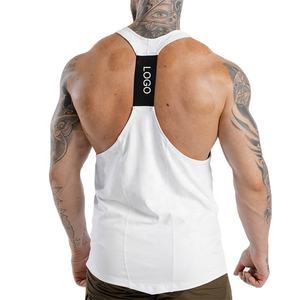 Custom Logo Men's Long Line Tank Tops Men's Gym Sleeveless Muscle <b>Vest</b> Men Bodybuilding Summer Tank Tops Y Back <b>Stringer</b> <b>Vest</b> - Product Image 2