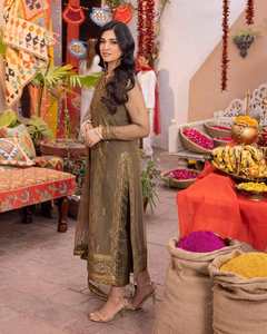 Traje Salwar Kameez para Mujer, Estilo Pakistaní, de WS International, Corte Regular Informal, para Fiestas, Bodas, Playa, Secado Rápido, Sin Arrugas - Product Image 4