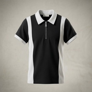 เสื้อสเวตเตอร์วิสโคสผ้าทอสีพื้นสำหรับผู้ชายสไตล์โอลด์มันนี่ ระบายอากาศได้ดี - Product Image 5
