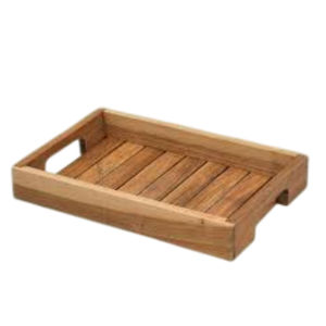 Plateau de rangement rectangulaire en acier inoxydable au design unique, bac de drainage métallique polyvalent et plaque de cuisson, plateau de présentation utilitaire pour la maison - Product Image 6