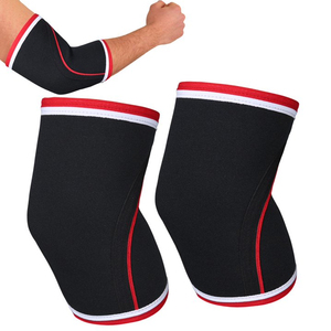 Manchons de coude en néoprène durables à personnaliser, épaissis, pour haltérophilie, soutien du coude, protection pour la force athlétique et le fitness - Product Image 2