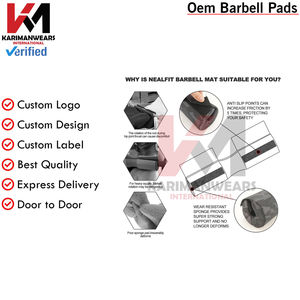 Premium Squat Barbell <b>Pad</b> <b>for</b> <b>Hip</b> Thrusts Neck and Shoulder Protection Gym Weightlifting Fitness Training - Product Image 6