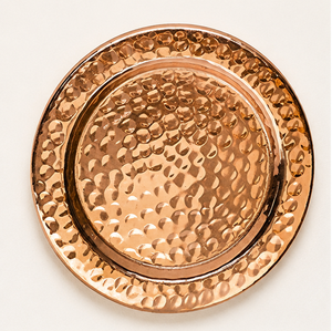Handcrafted 100% Pure Copper Coasters <b>Round</b> Hand-Hammered Artisan Drink <b>Mats</b> For Moscow Mule Mugs Luxury Barware Accessories - Product Image 3