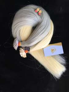 Expédition mondiale, MOQ 100 grammes, pointes de kératine de couleur claire, cuticules alignées, extrémités épaisses, toutes les couleurs, extensions de cheveux humains du Vietnam - Product Image 6