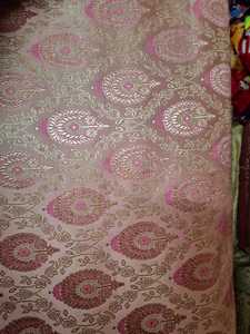 Multi-Color Medium Weight Brocade Jacquard Silk Fabric for Evening Wear <b>Dance</b> Costumes Wedding <b>Dresses</b> DIY Crafts-Make-To-Order - Product Image 4