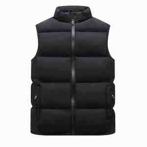 Gilet sans manches en toile pour homme, personnalisable, avec option grande taille, tissu respirant et broderie personnalisée - Product Image 5