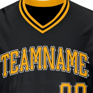 Camiseta de Béisbol/Sóftbol Sublimada, 100% Poliéster, Transpirable, de Secado Rápido, con Impresión de Logotipo Personalizado, para Unisex, Impresión Digital, Venta al Por Mayor - Product Image 5
