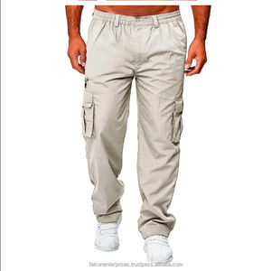 Pantalons cargo pour hommes Pantalons de plein air Pantalons cargo de travail avec poche latérale Pantalons cargo complets Pantalons de randonnée décontractés pour hommes délavés - Product Image 6