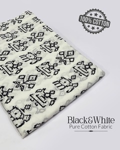 Tela de Algodón Puro Transpirable y Ecológica Estampada para Vestidos de Ocasiones Especiales a Precio de Fábrica - Product Image 5