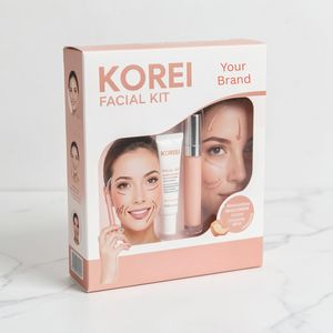 Kit Facial Blanqueador de Piel de Marca Privada Premium para Mujeres, Brillo Instantáneo Radiante, Suave, Flexible y Natural - Product Image 5