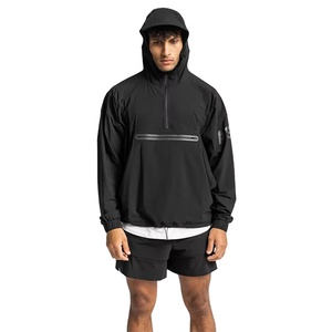 Sudadera con capucha de marca de moda juvenil americana para hombre de otoño, jersey de gama alta para hombre, chaqueta deportiva de nailon Spandex para hombre - Product Image 1