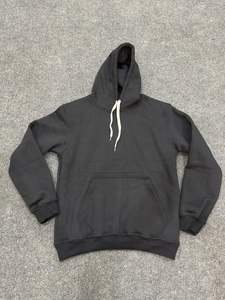 Sudadera con capucha personalizada de algodón 100% con forro polar, estilo vintage, hombros caídos, efecto lavado y bolsillo canguro, venta al por mayor OEM con MOQ bajo - Product Image 2