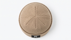 RUITER IMPEX Men's 100% Acrylic Adjustable Cuffed Solid Color Casual Winter Beanie <b>Hat</b> with 3D Embroidery for Adults - Product Image 3
