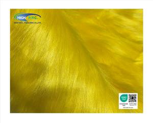 Tela de Piel Sintética de Alta Calidad de Tailandia, 100 cm de Largo, Color Amarillo, para Disfraces, Ropa, Abrigos, Juguetes, Zapatos, Decoración del Hogar - Product Image 2