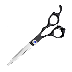 Hot Selling Classic Sharp Barber Scissors Set Black Color with Custom Handle Stainless Steel Blade for Hair Dressing Beauty Use - Product Image 2