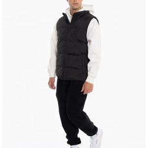 OEM personalizado de los hombres de invierno Puffer chaleco cálido transpirable cremallera impermeable al por mayor sin mangas ropa exterior chalecos chaqueta chaleco - Product Image 2