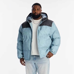 <b>Men's</b> Color Blocking <b>Racer</b> <b>Jacket</b> Black Gray Polyester Cotton Zipper Closure Turn-down Collar Autumn Outerwear <b>Jacket</b> - Product Image 5