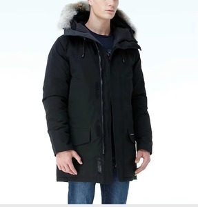 Parka longue vintage M-51 pour homme, coupe-vent d'hiver à capuche, grande taille, respirant, en toile écologique avec doublure en coton polaire - Product Image 3
