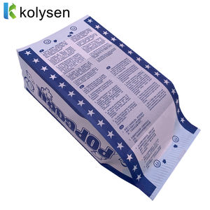 Embalaje de palomitas de maíz para <span class=keywords><strong>microondas</strong></span> a prueba de grasa, excelente bolsa de papel de película reflectante para horno de palomitas de maíz, segura y conveniente - Product Image 5
