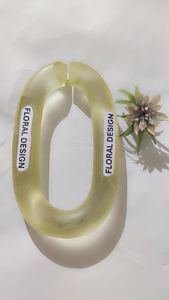 Cadena de eslabones de resina colorida para decoración de pared, divisor de ambientes DIY y accesorios para cortinas - Product Image 5