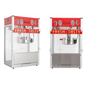 Macchina per Popcorn Commerciale Usata, Pentola da 30 Oz, 1650W, Rossa, da Tavolo, Stile Cinema, 3 Interruttori - Product Image 2