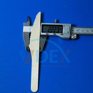 Venta caliente Cuchillo desechable de madera Mango de madera Juego de cuchillos de cocina Bloque Cuchara de madera Tenedor Cubiertos Utensilios Vdex Fabricante - Product Image 4