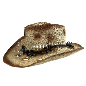 Black Glitter Wool Cowboy <b>Hat</b> with Sequin <b>Band</b> Unisex Adult Casual Outdoor Four Seasons Wear - Product Image 3