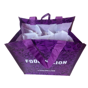 Sacs à provisions fourre-tout en PP non tissé écologique personnalisé avec poignées durables Sacs d'épicerie réutilisables pour les promotions vertes - Product Image 2