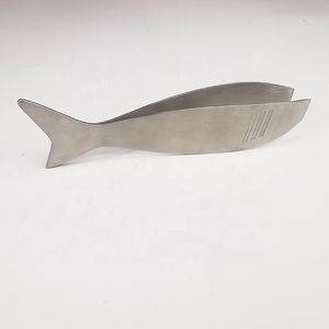 German Stainless Steel Fishbone <b>Tongs</b> <b>Metal</b> Fish Hair Remover Kitchen Stubbs Plucking Fur Bones Tweezers - Product Image 4