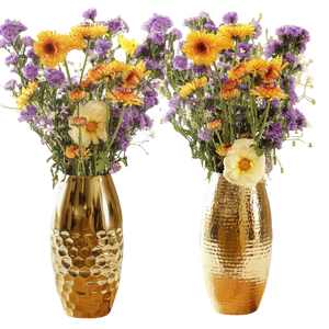 Modern Brass <b>Gold</b> <b>Vase</b> Handmade Tabletop Decor for Wedding Party Arrangement High Quality Flower Use For Home And Hotel Party - Product Image 1