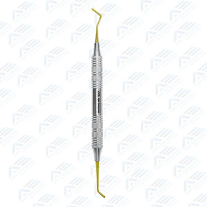 Instrumento de relleno de compuesto dental #12, condensador recubierto de plasma dorado y mango de doble extremo de paleta 9 DE Apto Enterprises - Product Image 5