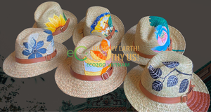 Biodegradable Custom Straw <b>Hat</b> With Custom Logo/ Straw <b>Hats</b> for Women/ Straw <b>Hats</b> for Men in Vietnam by Eco2go Vietnam - Product Image 6