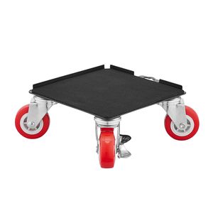 Carrello per Mobili Resistente con Capacità di Carico di 1570 kg, 5 Ruote Girevoli a 360 Gradi, Pannello in Acciaio al Carbonio per Spostamento Mobili - Product Image 2