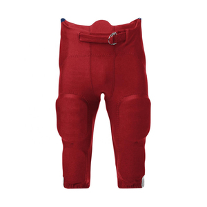 Mens <b>Padded</b> American Football Pants Buckle Closure Athletic Fit Breathable Practice Game Performance Sportswear Adult Wear pants - Product Image 6
