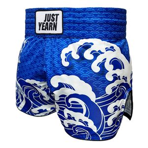 Pantalones Cortos de Muay Thai para Hombre, Estampado Satinado, Cintura Elástica, para Entrenamiento en Gimnasio, Kickboxing, Ligeros, Coloridos, Top para Hombre, Muay Thai, Artes Marciales - Product Image 5