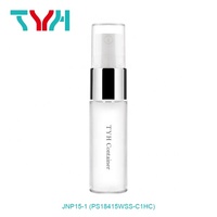 Bouteilles en plastique PETG de 5 ml, 10 ml, 15 ml avec bouchon en PP, bouchon intérieur en PE, pompe pulvérisatrice/goutteur, lotion, soin de la peau, sérum, masque facial, personnalisable