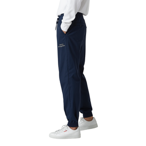 Pantalon de jogging pour homme léger, taille élastique, devant plat, taille mi-haute, usage quotidien, service OEM - Product Image 2