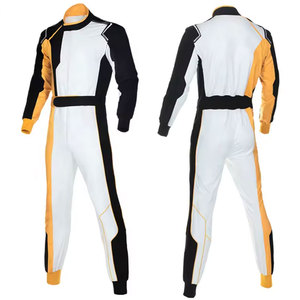 Combinaison de course automobile professionnelle pour pilotes, respirante, légère, en polyester/nylon, personnalisable, idéale pour le karting et les courses sur circuit - Product Image 1