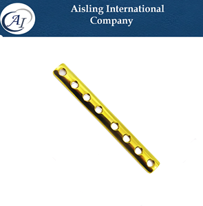 Placas de Bloqueo Ortopédicas AISLING INTERNATIONAL para Reconstrucción de Gancho Olecranoal con Titanio Puro, Certificación CE - Product Image 2