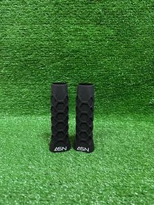 Housse de protection pour raquette de pickleball/Padel en silicone élastique OEM, durable, avec poignée octogonale en nid d'abeille, accessoires pour raquette de padel - Product Image 2