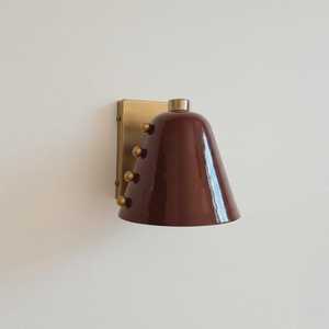 Modern Brass <b>Wall</b> <b>Sconce</b> Geometric Design Dual <b>Light</b> Fixture Indoor Home Decor for Living Room - Product Image 2