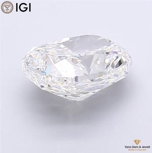 Diamante Cultivado en Laboratorio CVD de 5.00 Quilates, Corte Cojín, Color E, Claridad VS1, Certificado por IGI, para Regalo de Boda o Colgante - Product Image 5