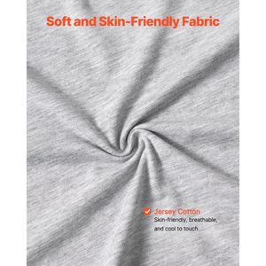 Almohada de maternidad transpirable suave de cuerpo completo en forma de U para mujeres embarazadas alivio de las piernas de la cadera del vientre trasero con cubierta lavable extraíble - Product Image 4