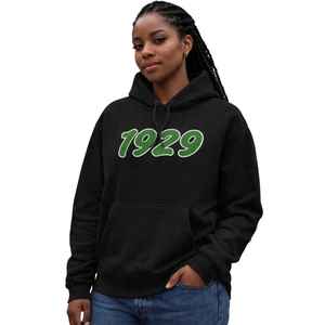 Sweat-shirt à capuche noir pour femme Iota Phi Lambda Sorority, avec lettres grecques, année de fondation 1929, pull décontracté à capuche - Product Image 3